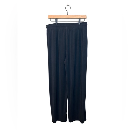 Cozy Earth Studio Cropped Wide Leg Pant in Blue L - Picture 7 of 9